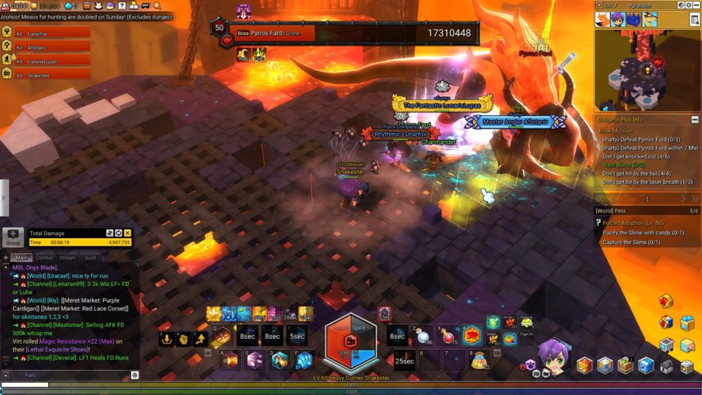 MapleStory 2 Pyrros Fard Boss Fight