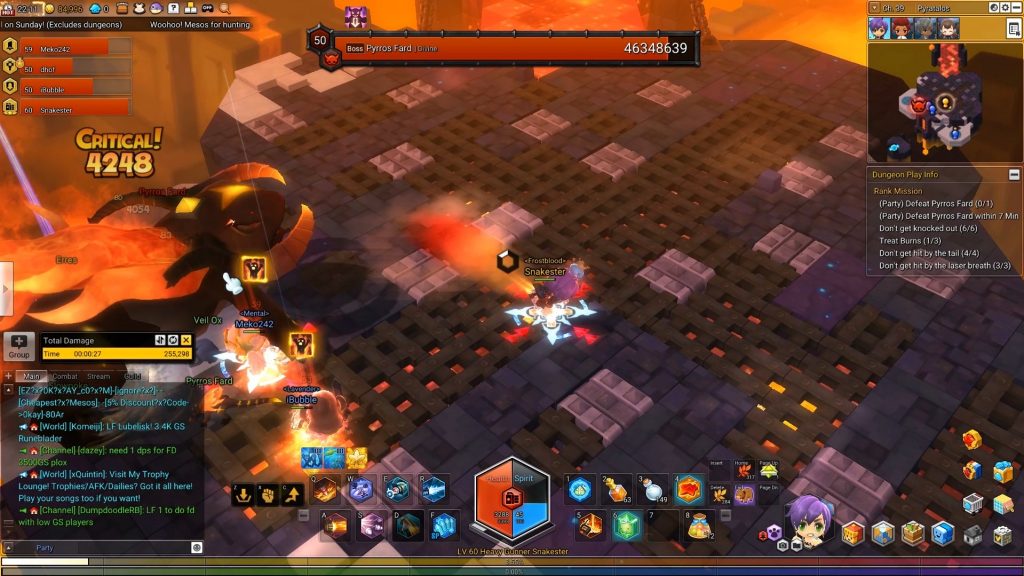 Maplestory 2 Fire Dragon Boss Guide