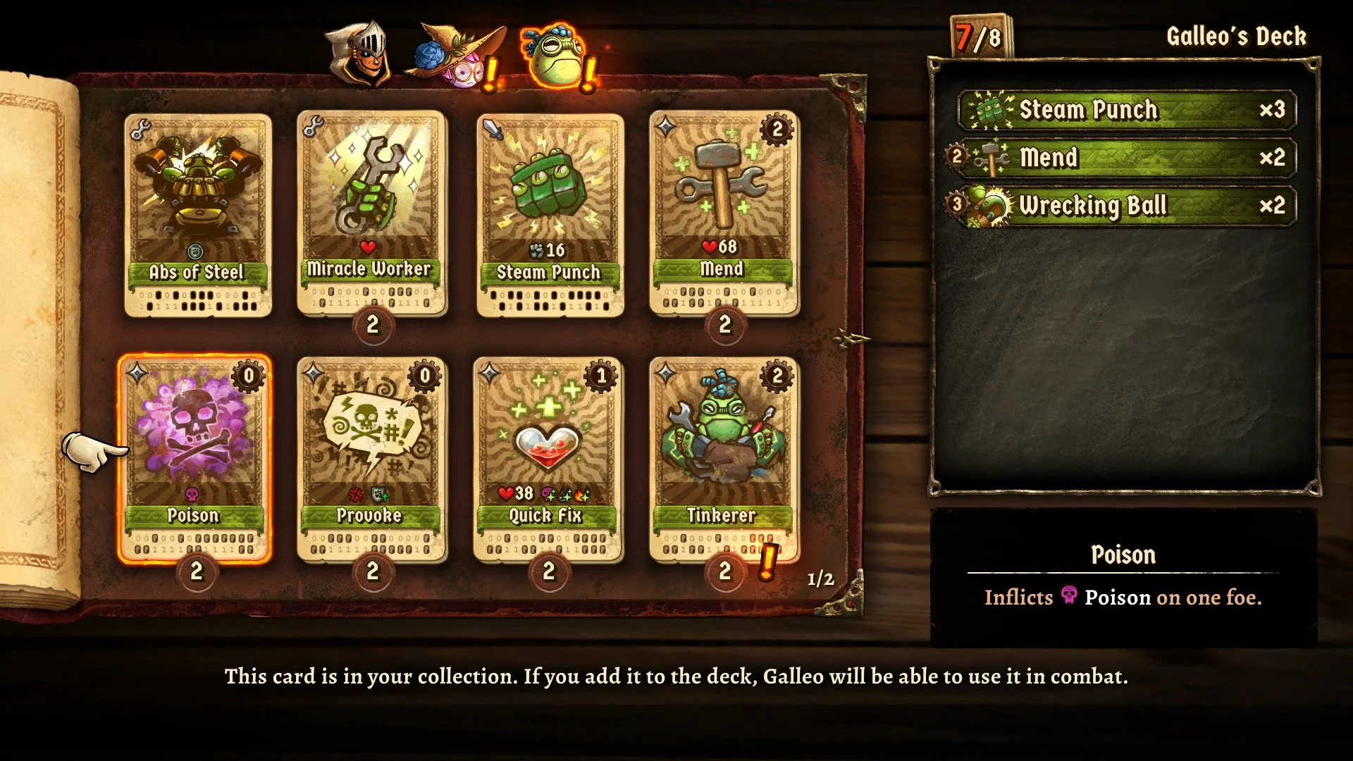 SteamWorld Quest Card Deck