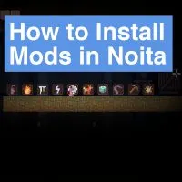 Noita Install Mods