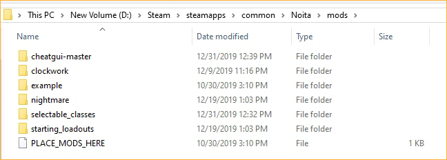 how to install mods steam