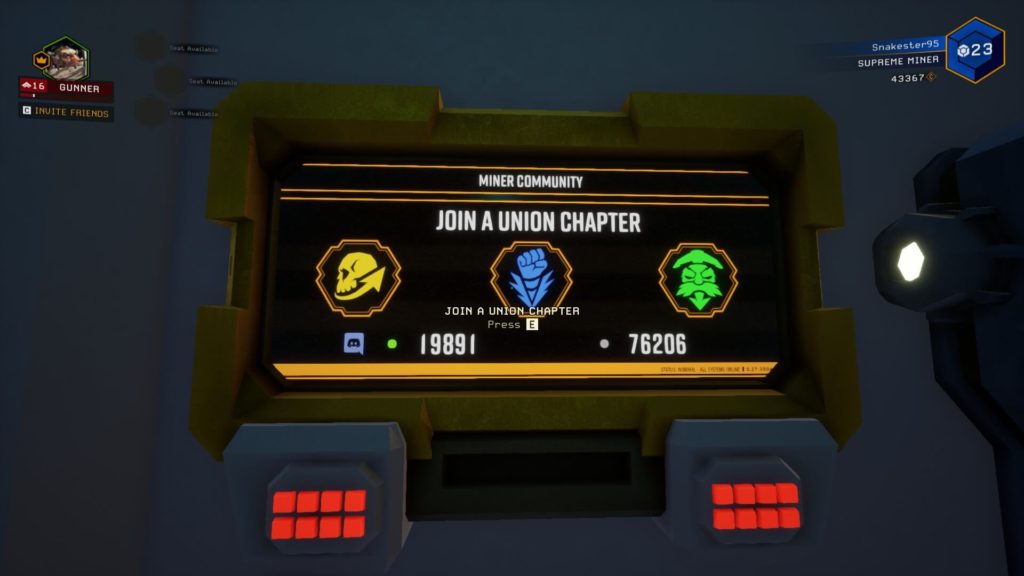 Deep Rock Galactic Union