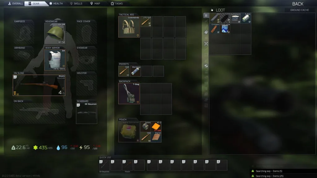 EFT What Items to Keep
