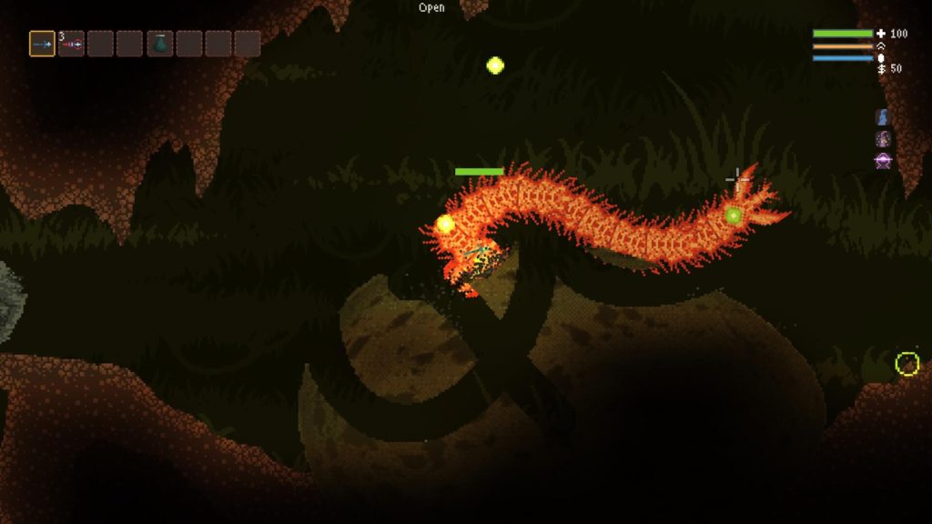 Noita Dragon Worm Boss