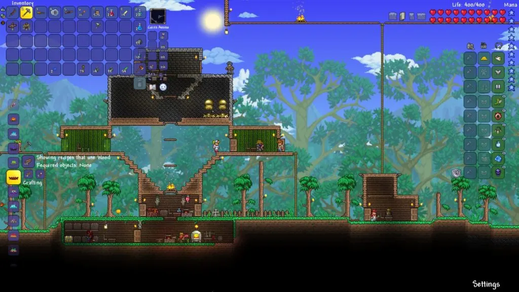 Terraria Guide NPC Crafting