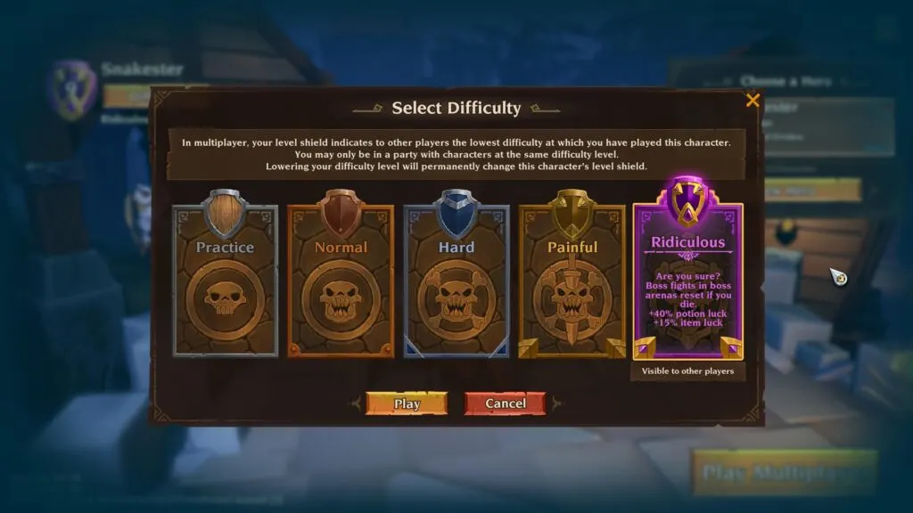 Torchlight 3 Difficulty Players