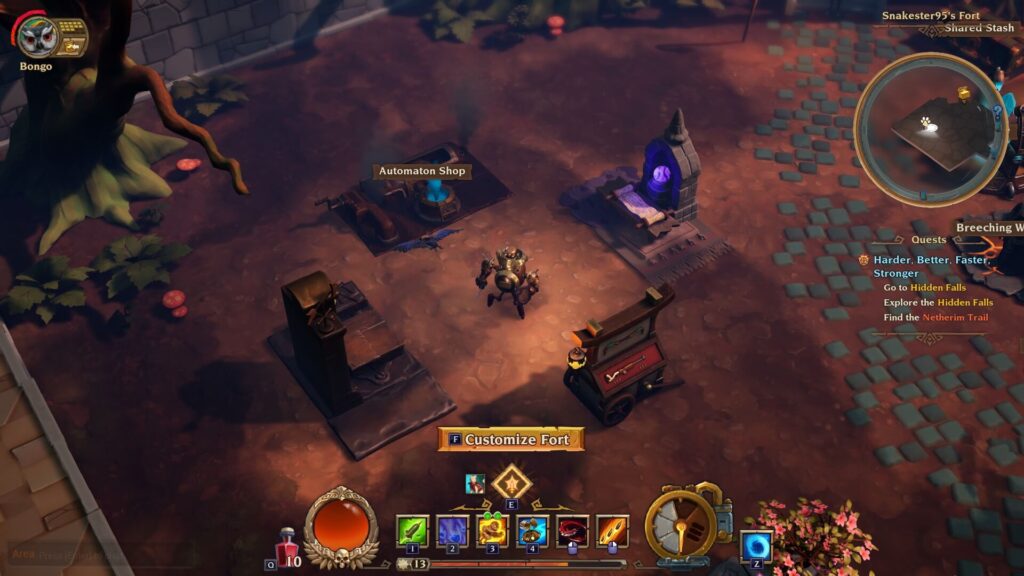 Torchlight 3 Respec Fort Tables