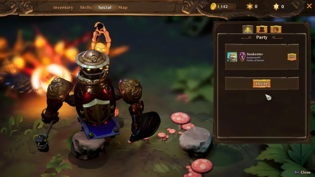 Torchlight 3 Inviting Friends Social