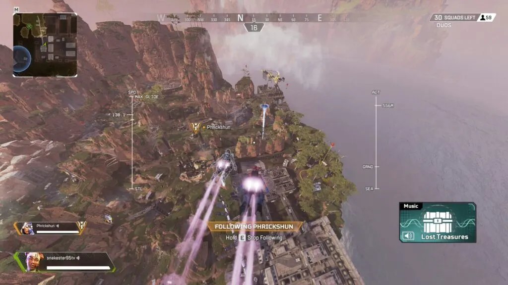 Apex Legends Where to Land