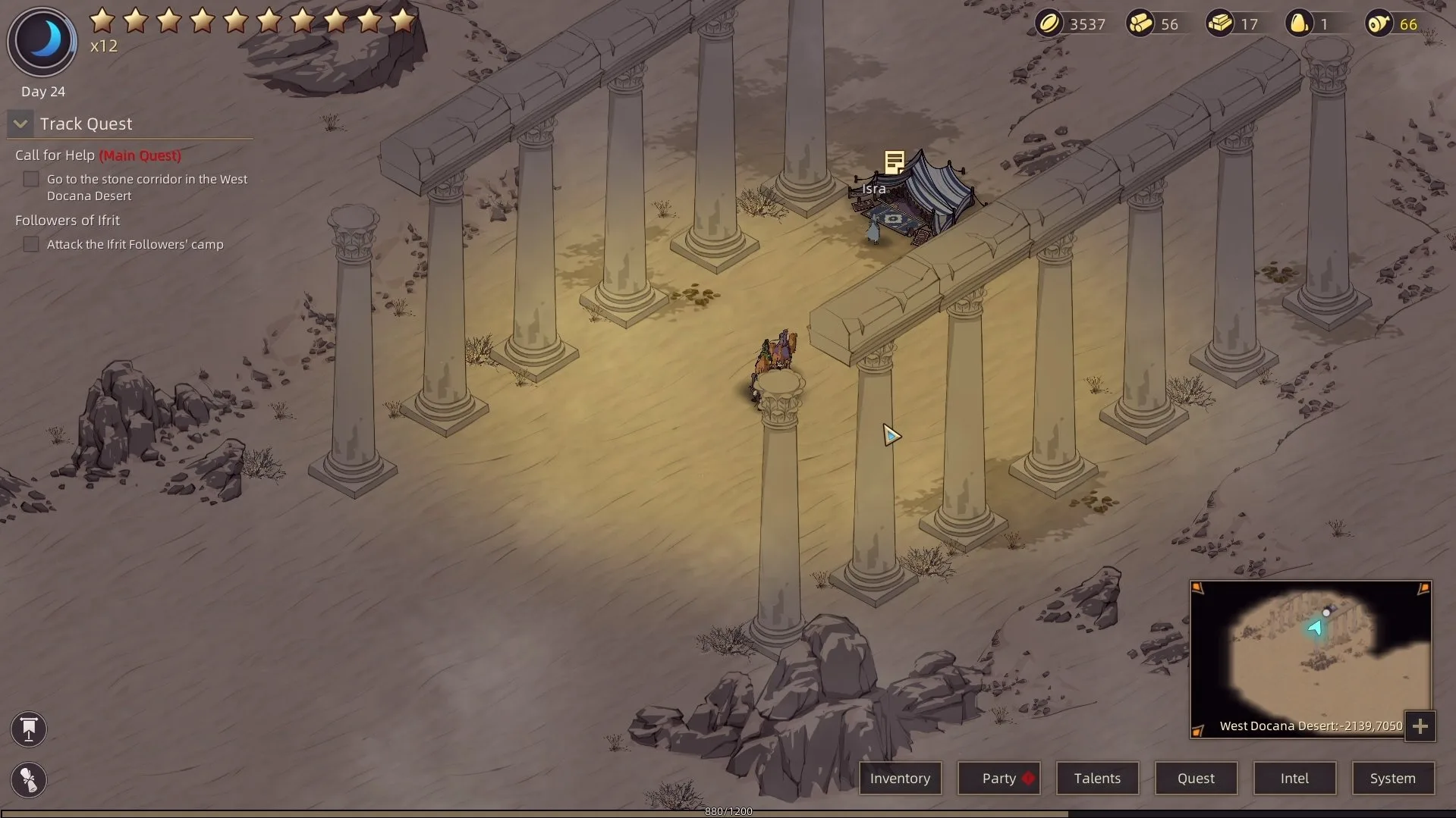 Sands of Salzaar - Call For Help Isra Witch