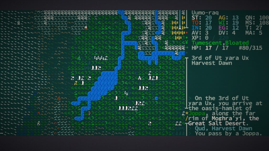 Caves of Qud Screenshot Roguelike