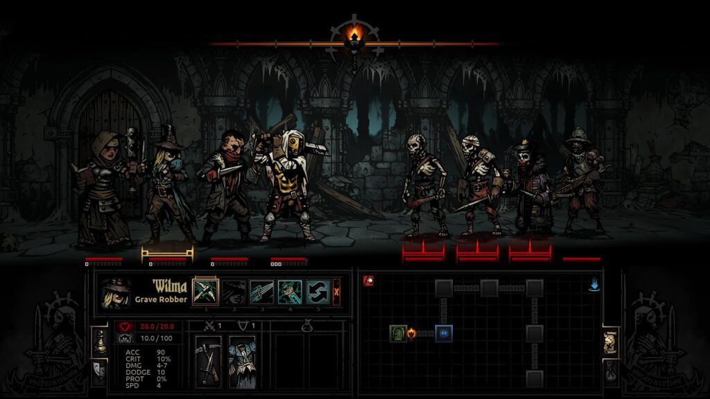 Darkest Dungeon Screenshot Roguelike