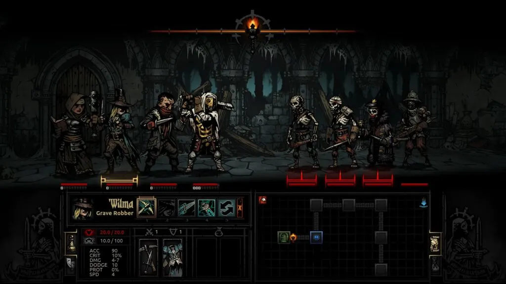 Darkest Dungeon Screenshot Roguelike