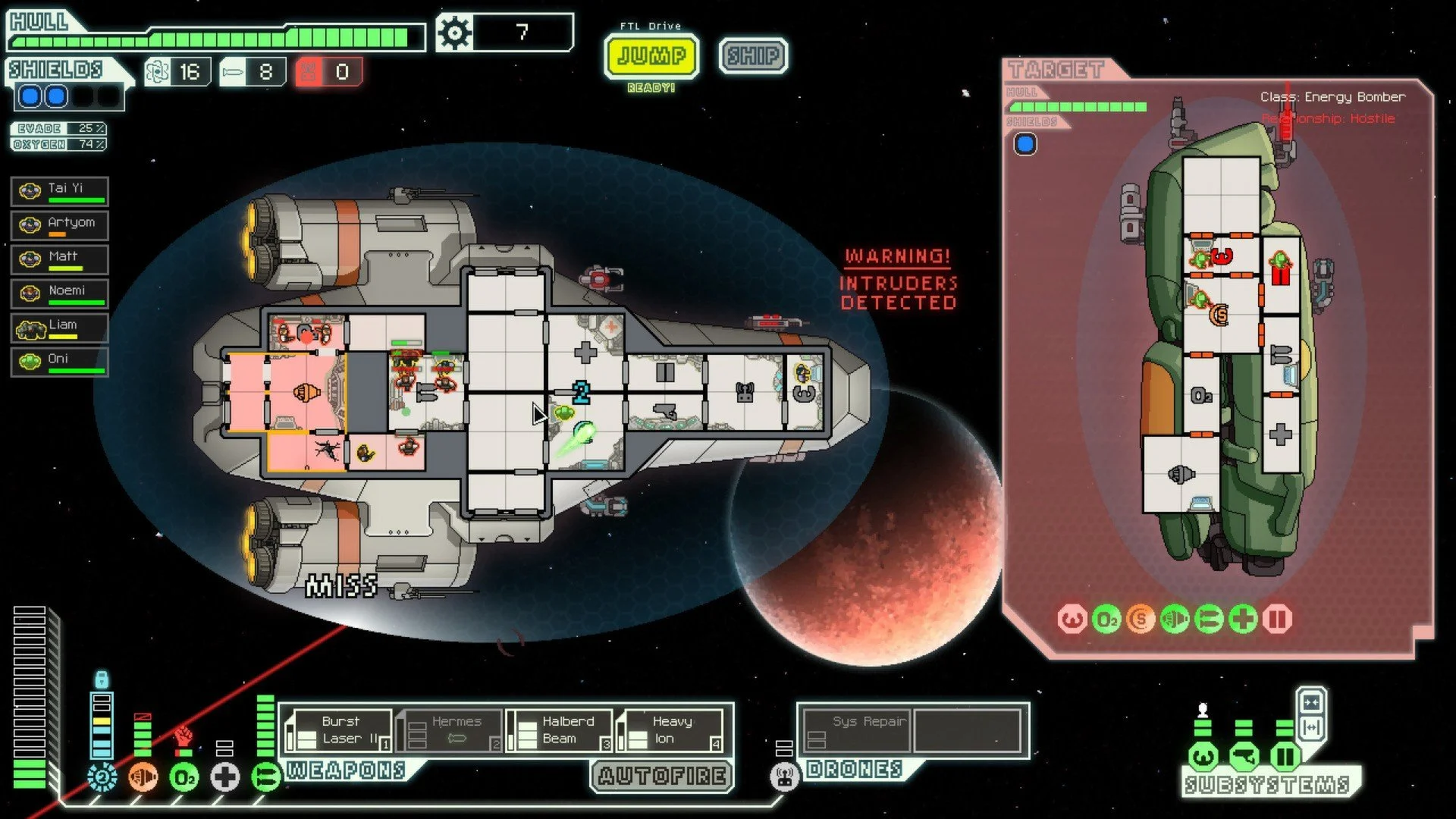 FTL Faster Than Light Screenshot Roguelike