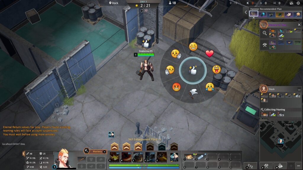 Eternal Return: Black Survival – How to Emote