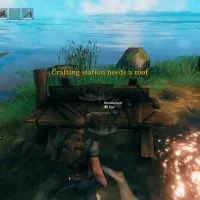 Valheim - Crafting Station Needs a Roof