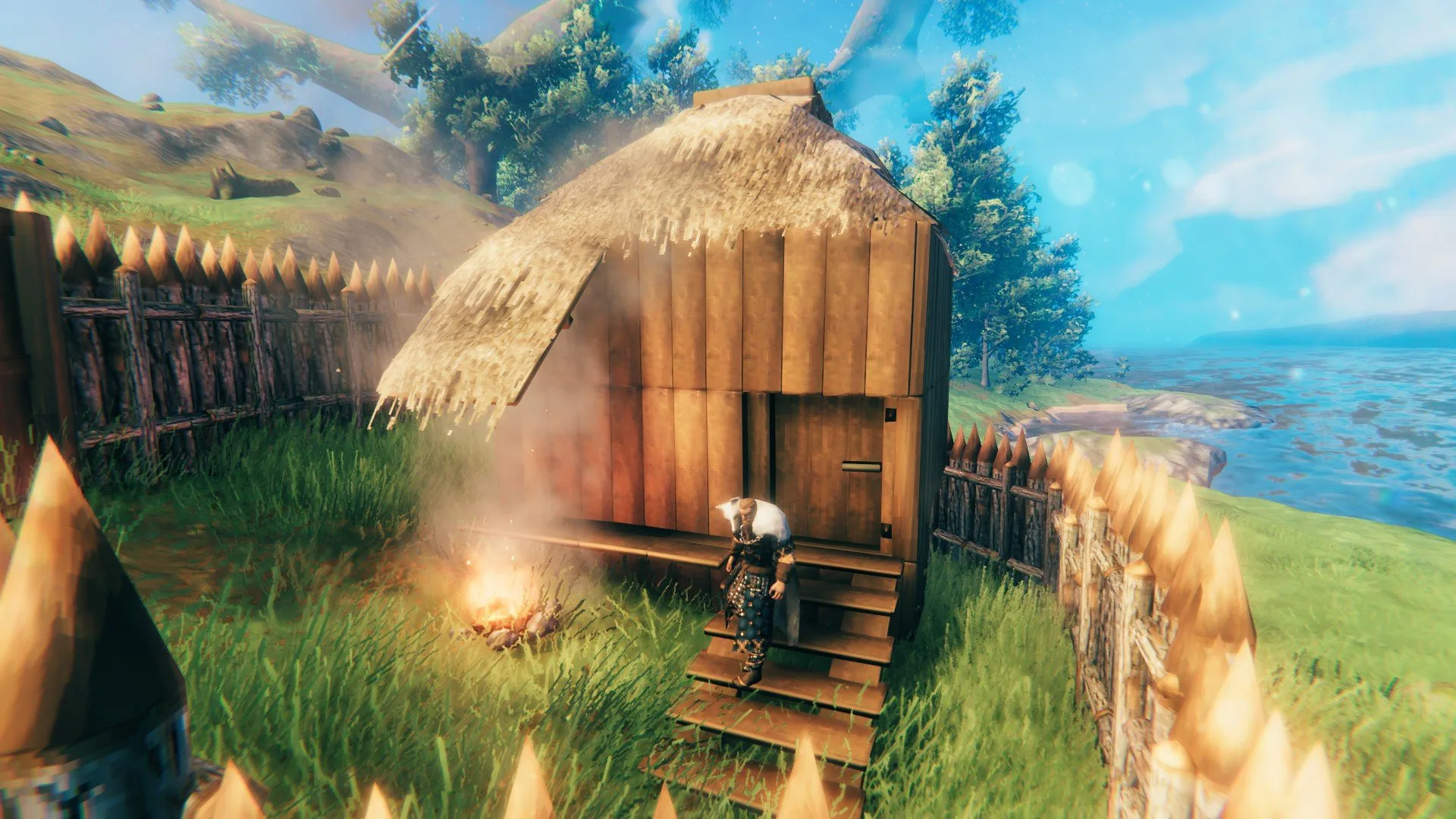 Valheim - Crafting Station Roof Screenshot