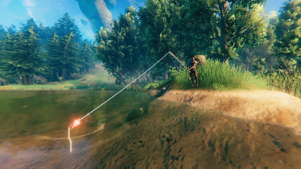 valheim harpoon fishing