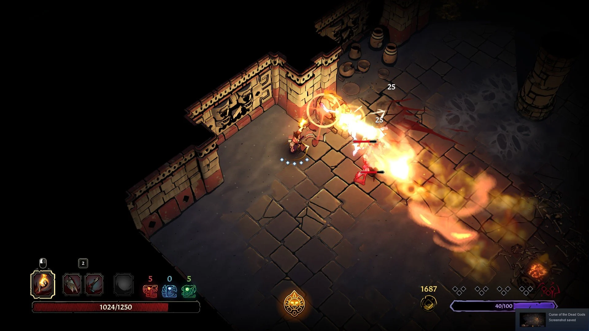 Curse of the Dead Gods - Trap Tip Screenshot