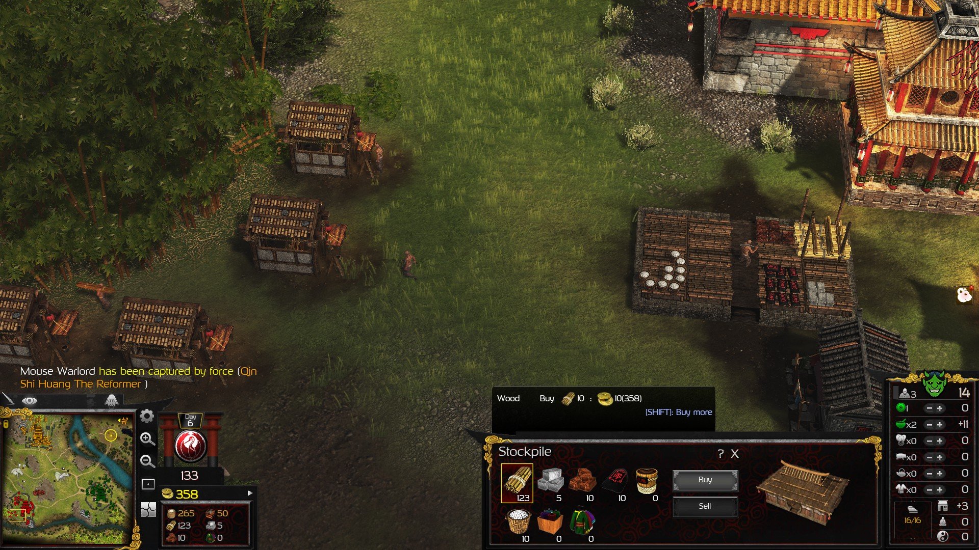 Stronghold Warlords Gameplay Screenshot