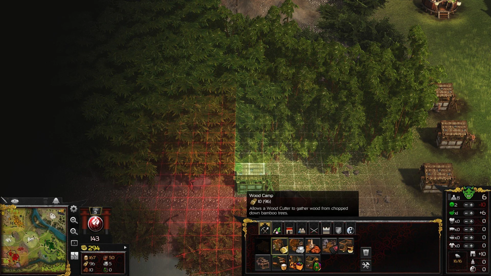 Stronghold Warlords Trees Screenshot
