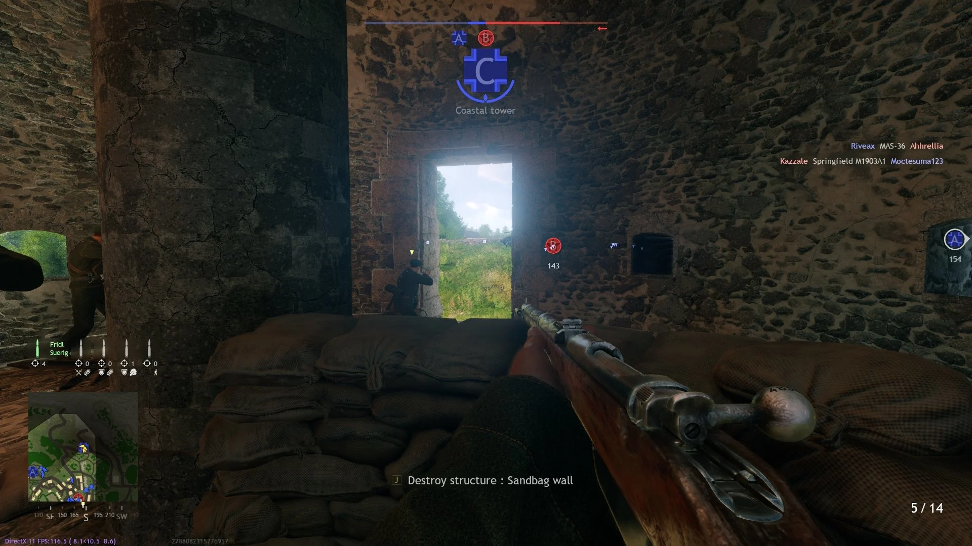 Enlisted - Engineer Sandbags Screenshot