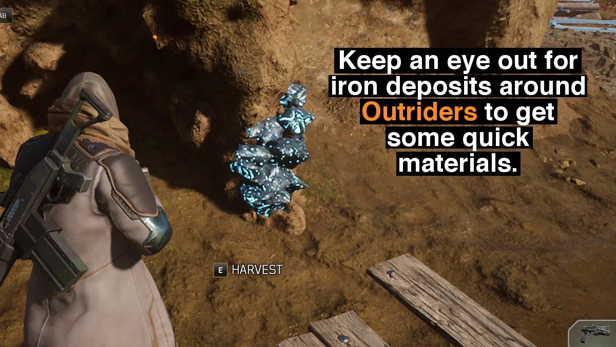 Outriders Iron Deposit Tip