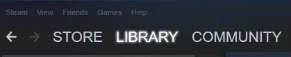 Steam - Library Games Section
