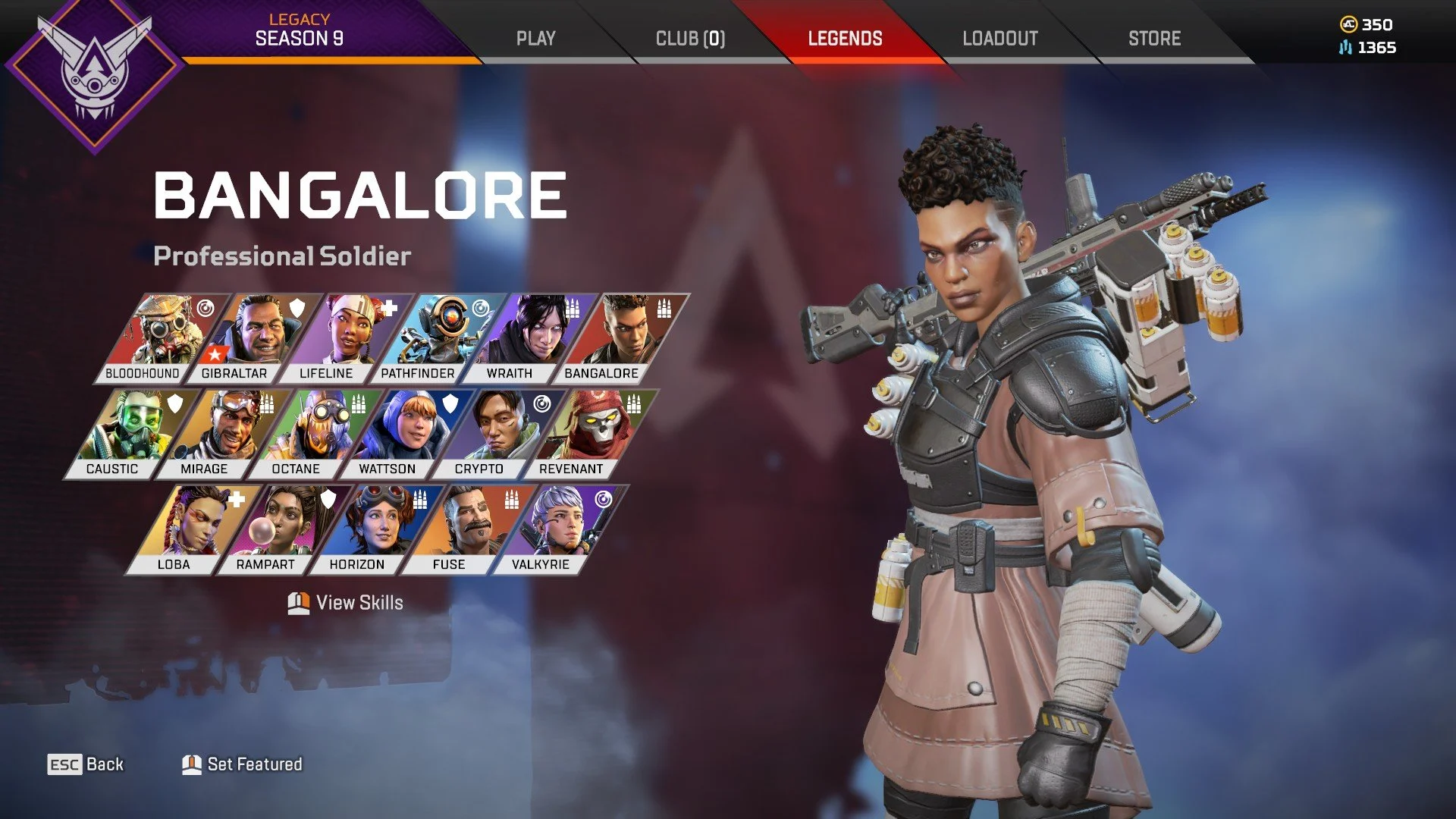 Apex Legends - Bangalore Arena Tier List