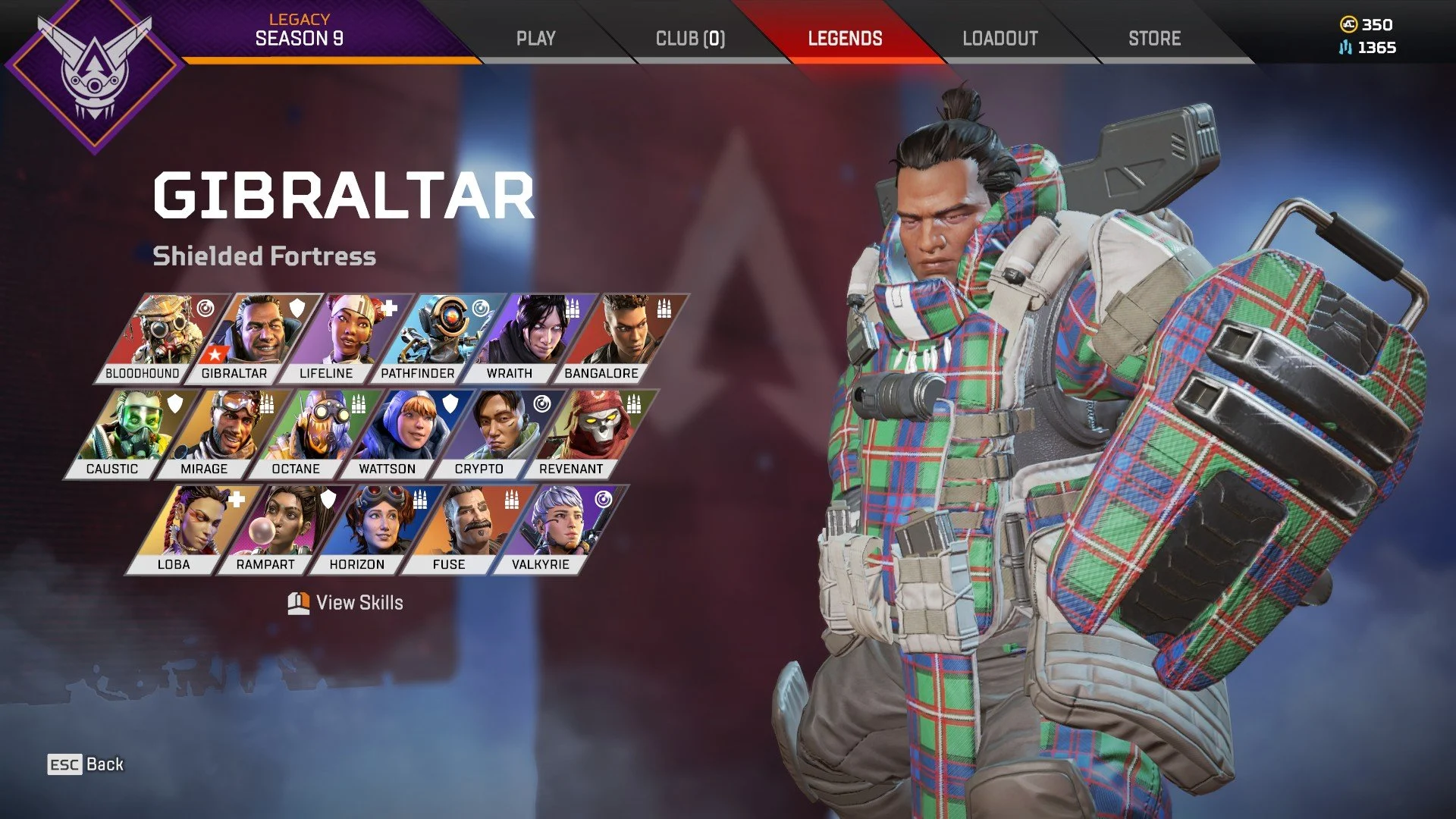 Apex Legends - Gibraltar Arena Tier List