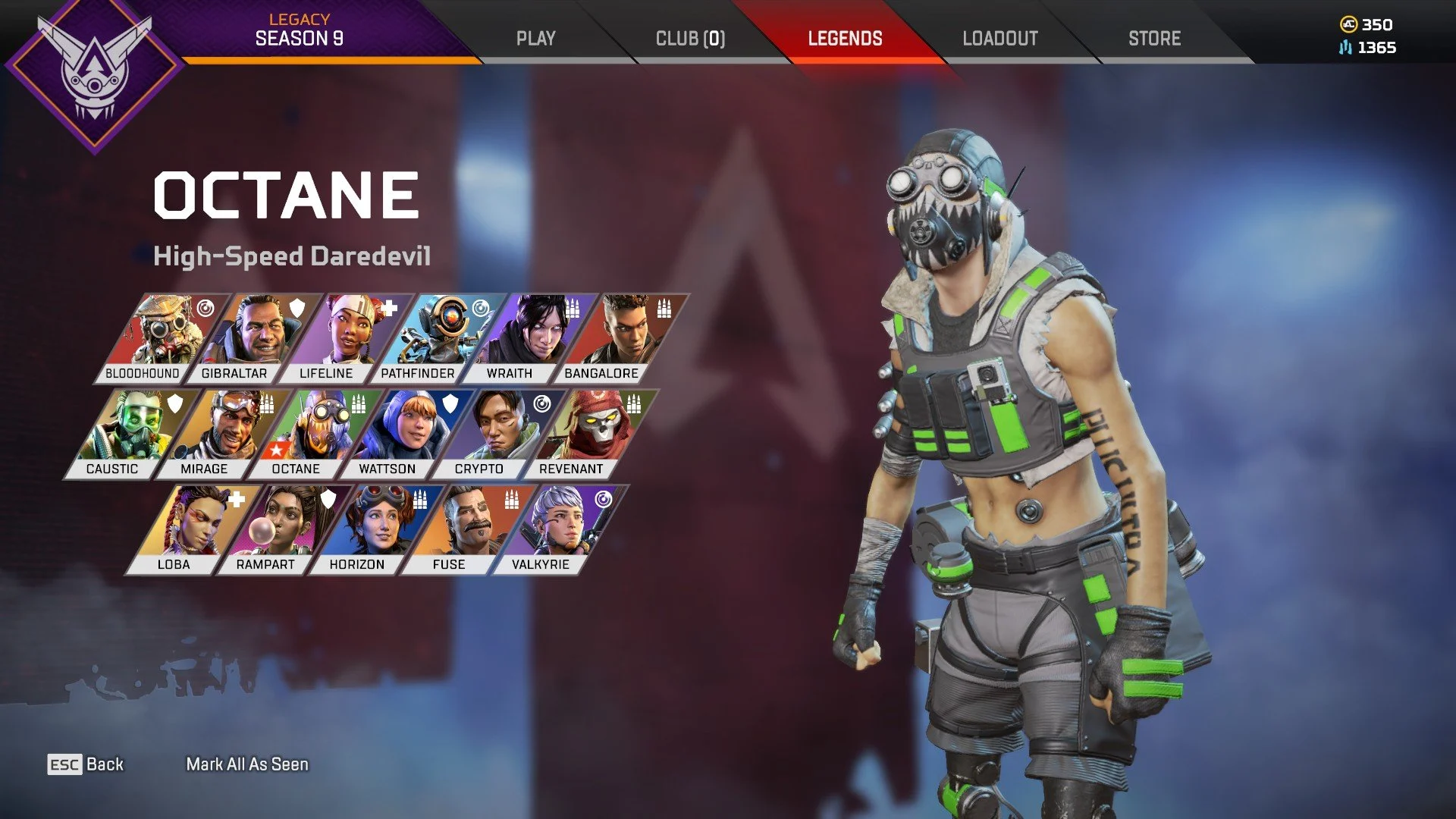 Apex Legends - Octane Unlock Tips