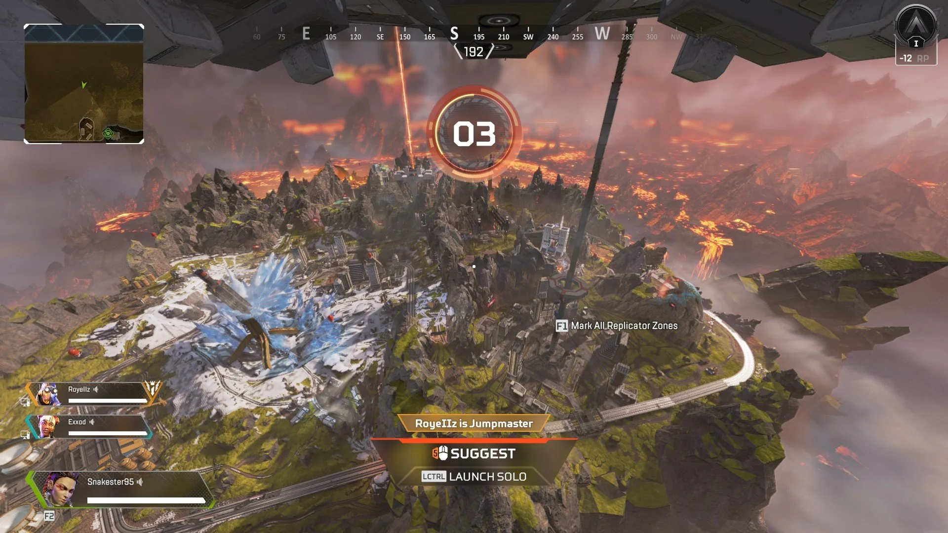 Apex Legends - Relinquish Jumpmaster Tip