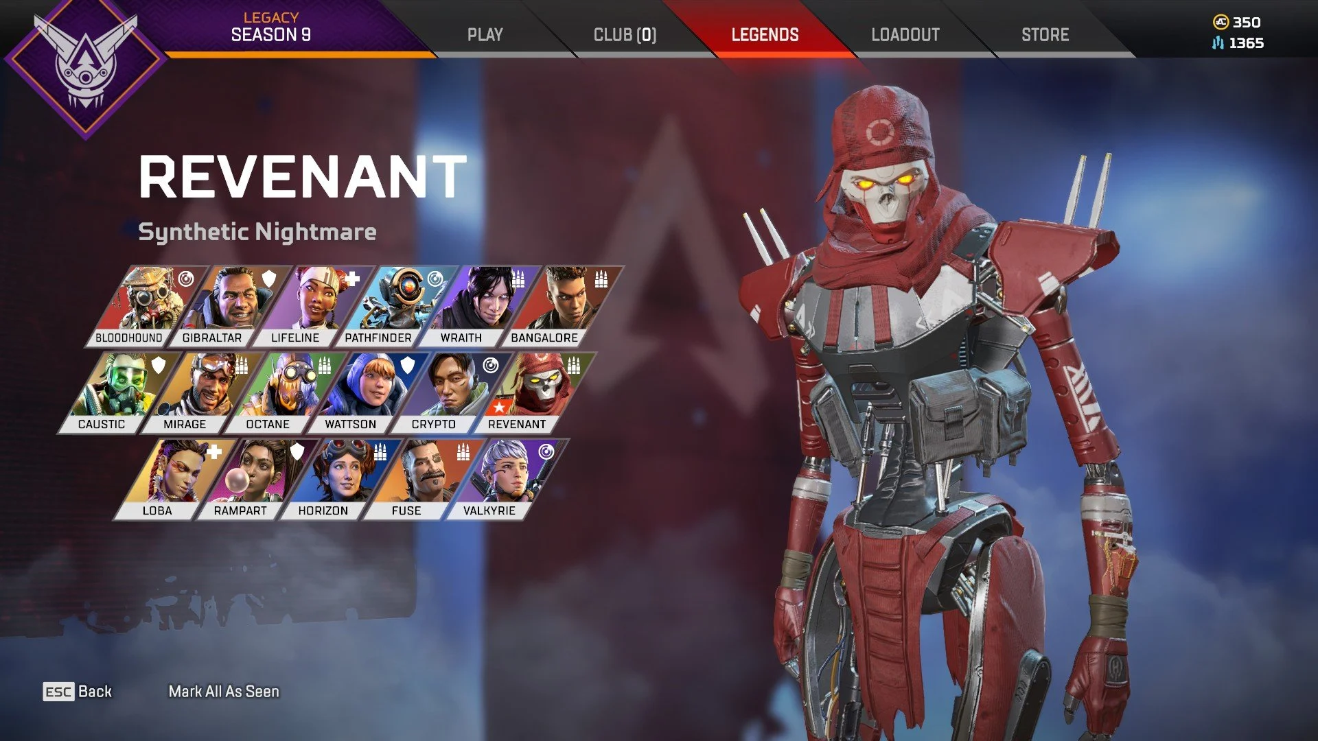 Apex Legends - Revenant Unlock Tips