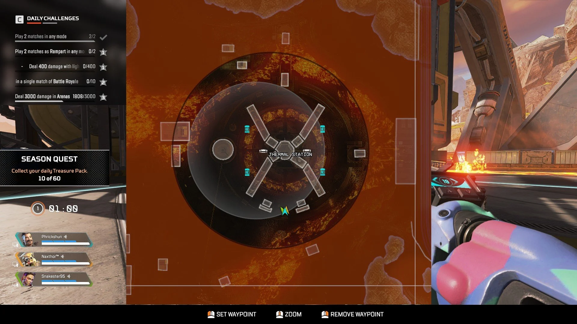 Apex Legends - Thermal Station Map