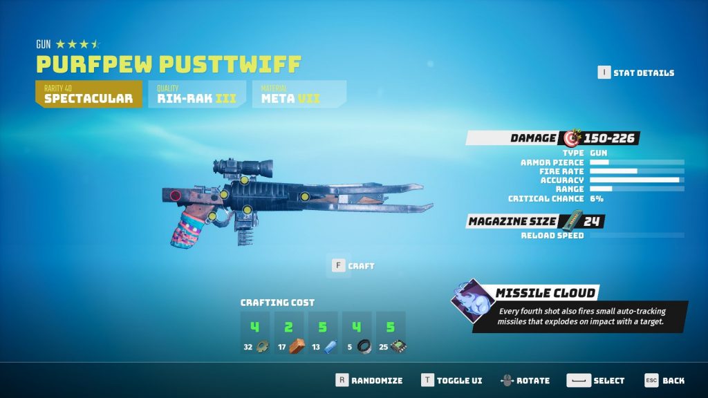 Biomutant – How to Craft Guns