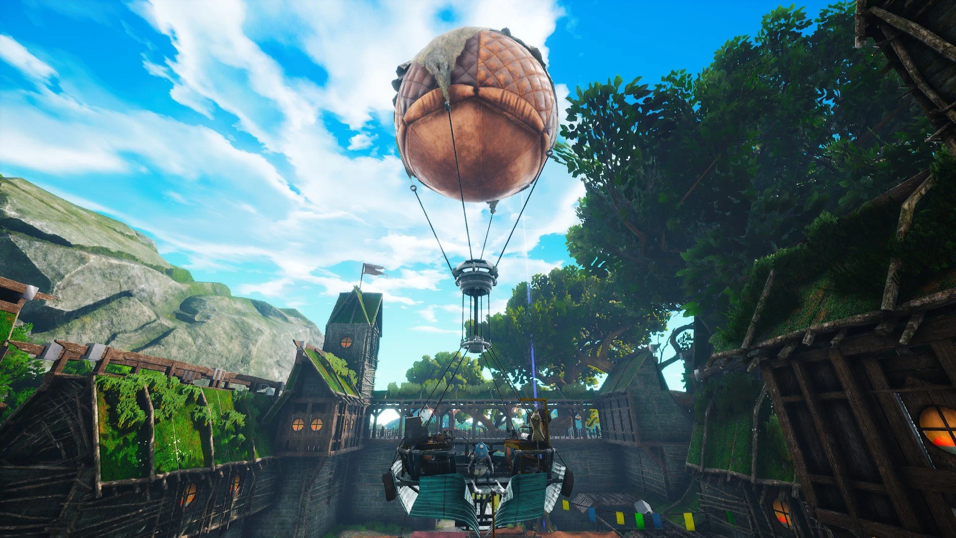 Biomutant - Workbench Hot Air Balloon