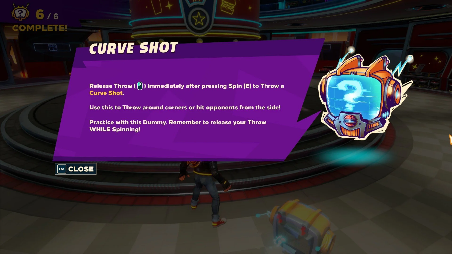 Knockout City - Curve Ball Tip