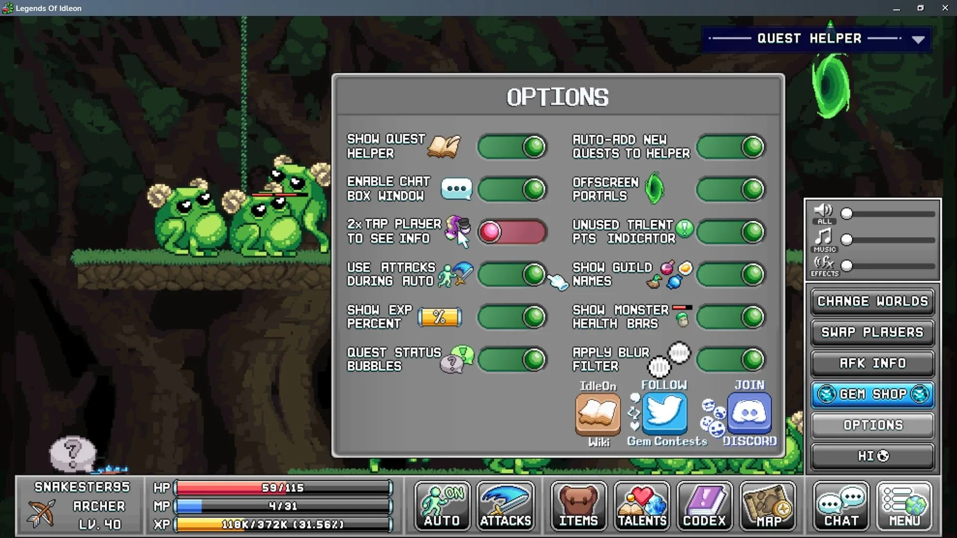 Worlds - IdleOn MMO Wiki