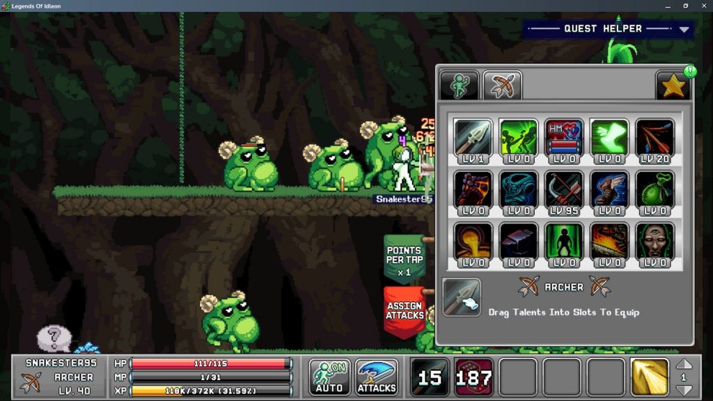 Legends of Idleon How to Use Skills Slyther Games