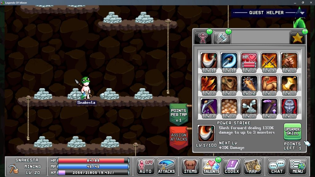 Legends of Idleon How to Use Skills Slyther Games