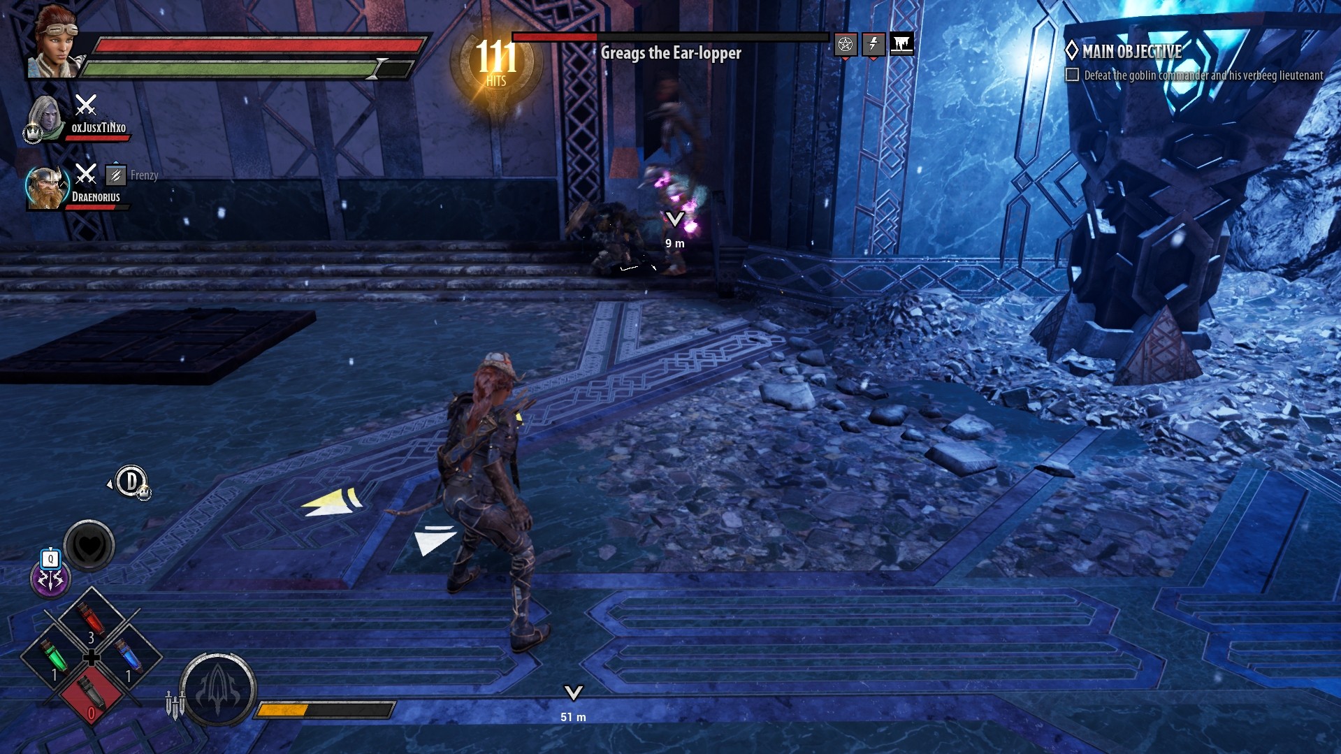 Dark Alliance - Arrows Enemies Screenshot