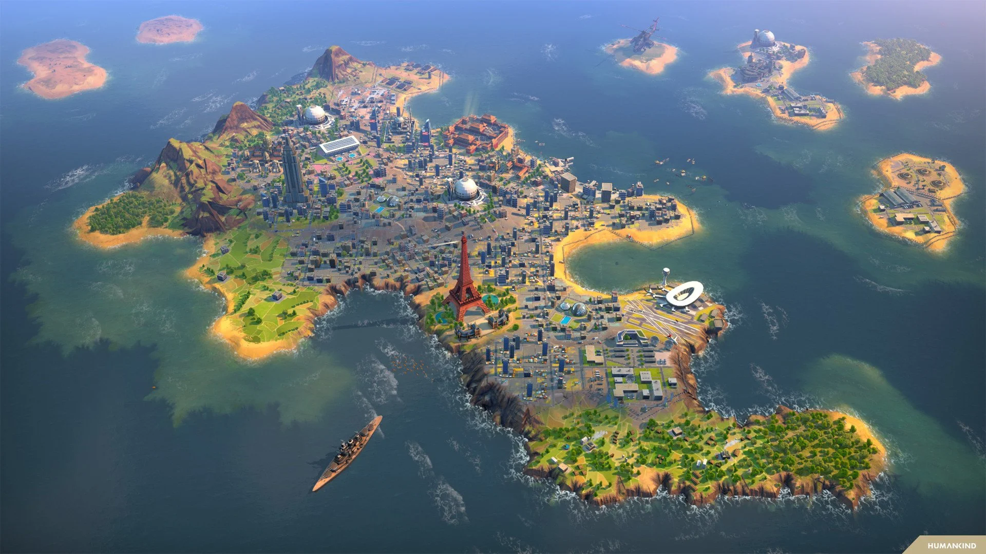 Humankind City Island Screenshot