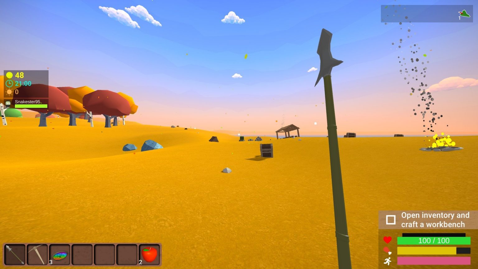 Muck Chief's Spear Seed Near Spawn Slyther Games