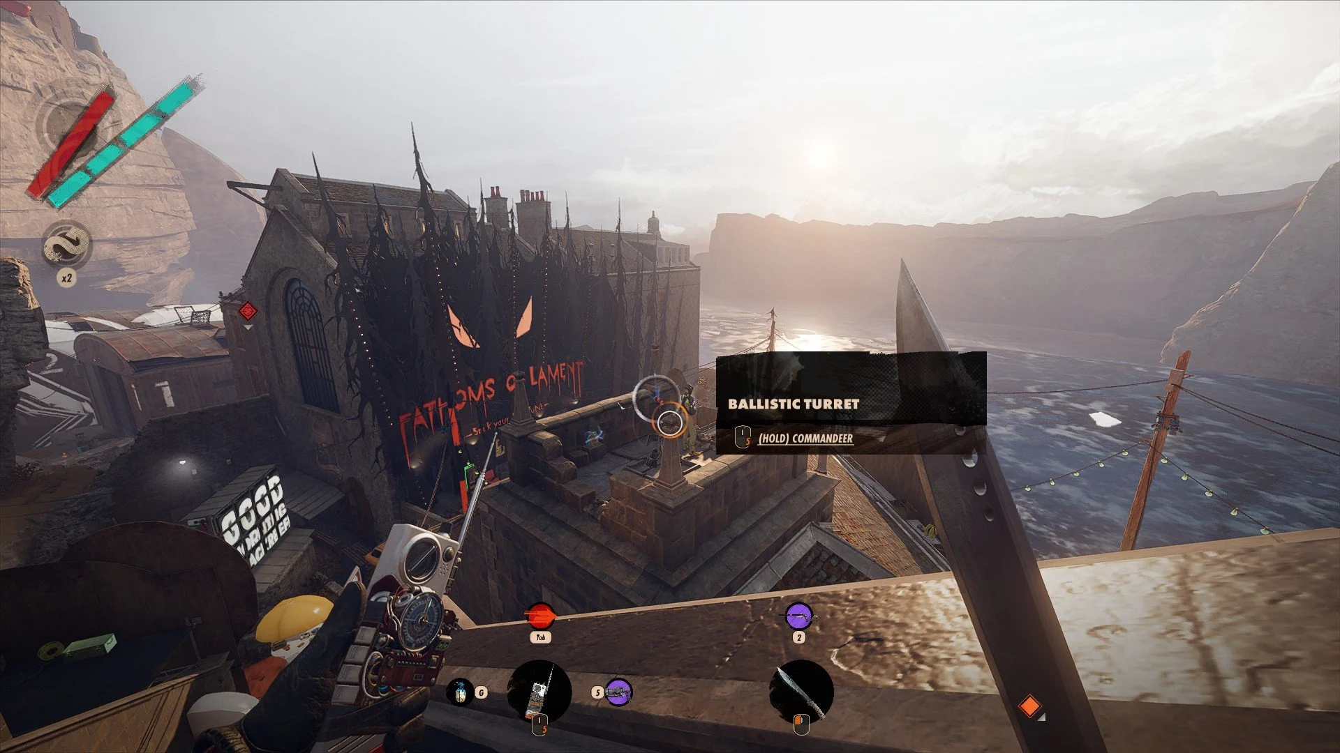 Deathloop - Hacking Turrets Screenshot