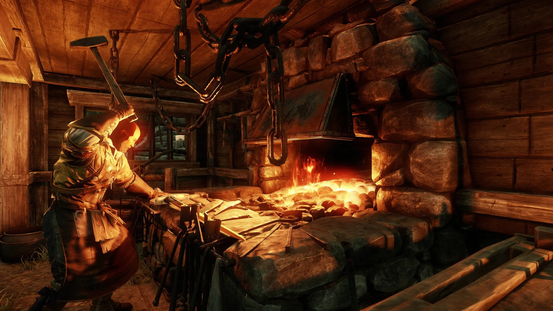 New World - Blacksmith Forge Screenshot