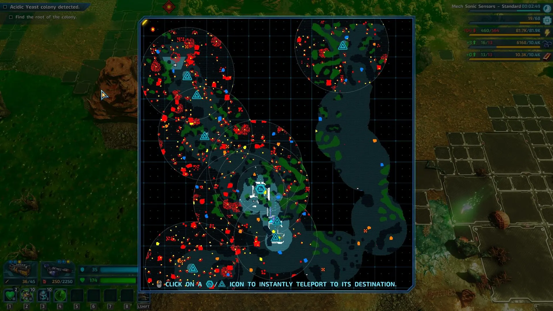 The Riftbreaker - Acid Yeast Destroyed Map Screenshot