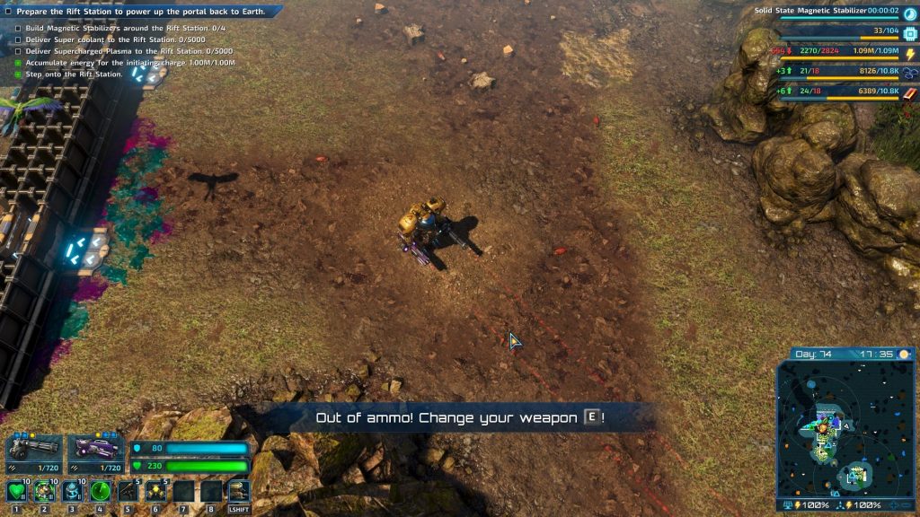 The Riftbreaker – How to Reload