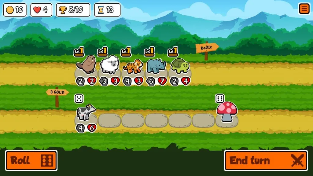 Super Auto Pets Gameplay Screenshot