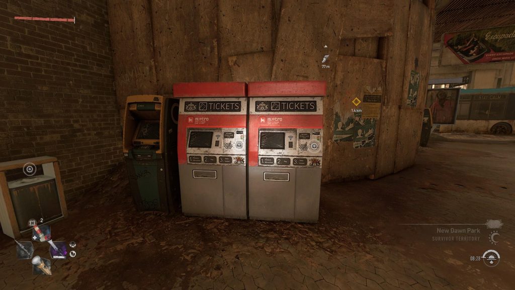 Dying Light 2 - Looting Ticket Machines For Coins