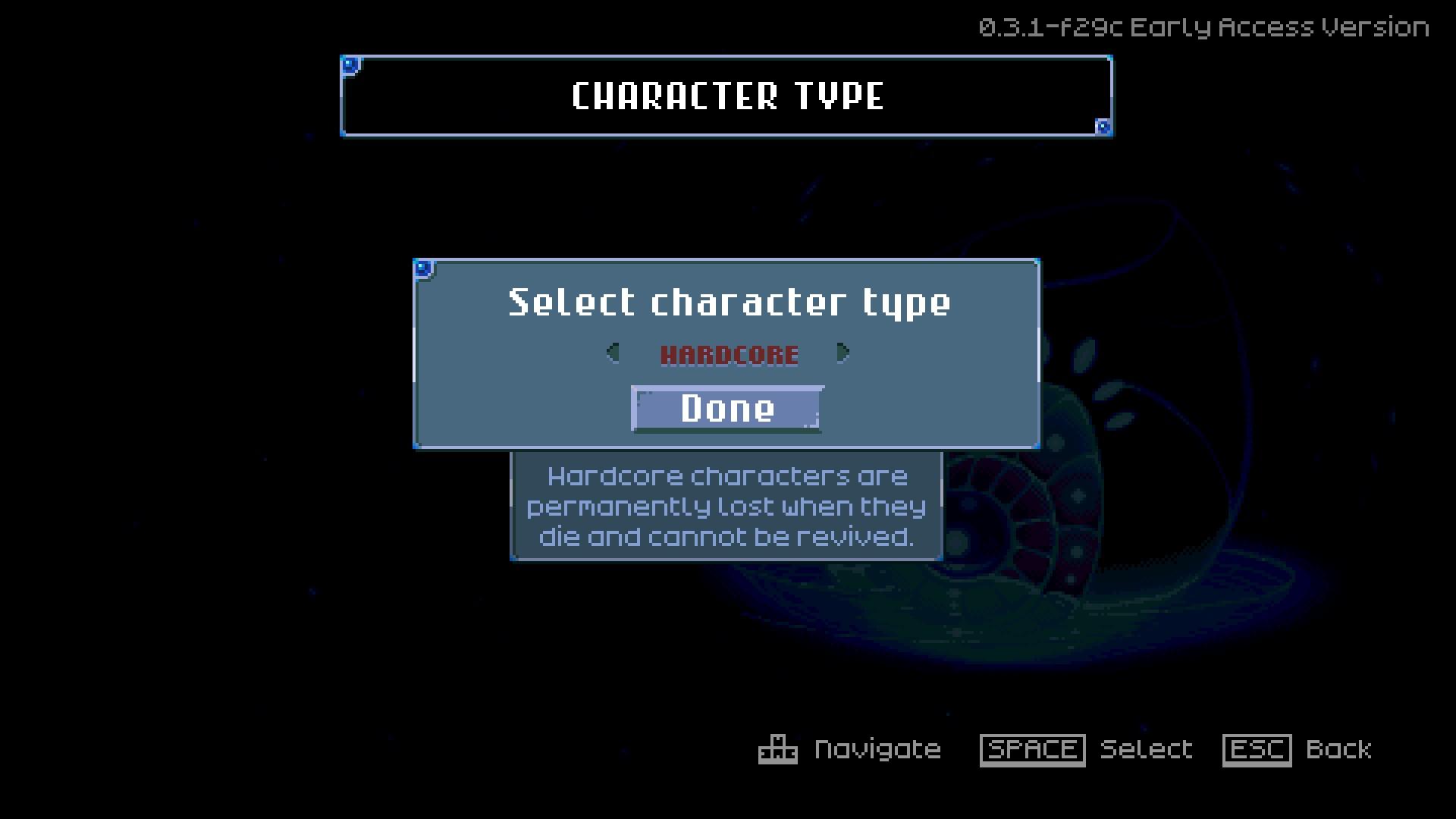 Core Keeper - Character Types Hardcore